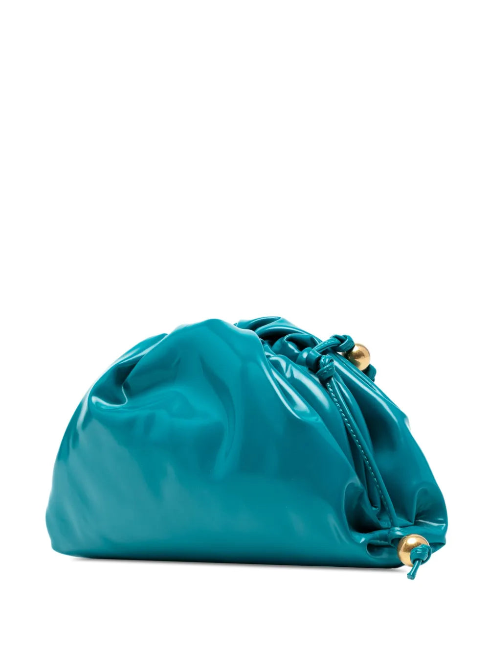Pre-OwnedBottega Veneta Pre-Owned2012-2025 Patent Beaded Strap The Mini Pouch crossbody bag