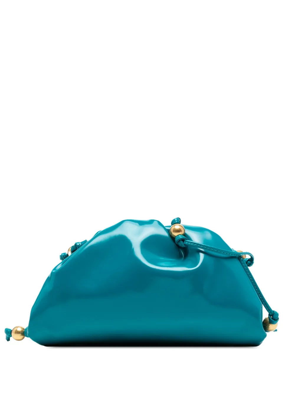 Pre-OwnedBottega Veneta Pre-Owned2012-2025 Patent Beaded Strap The Mini Pouch crossbody bag