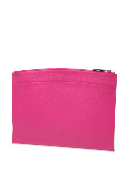 Pre-OwnedHermre-Owned2017 Large Togo Bazar Pouch clutch bag floriamart.shop