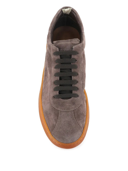 Officine Creative Suede Lace-Up Sneakers floriamart.shop