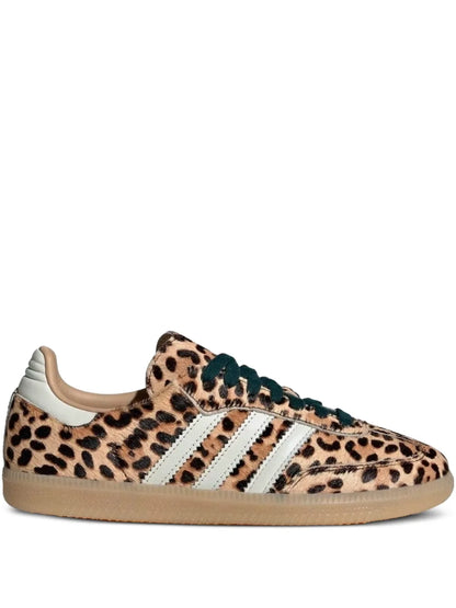 adidas Samba Og Leopard-Print Three-Stripe Sneakers Floriamart