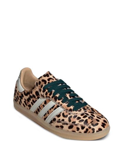 adidas Samba Og Leopard-Print Three-Stripe Sneakers Floriamart