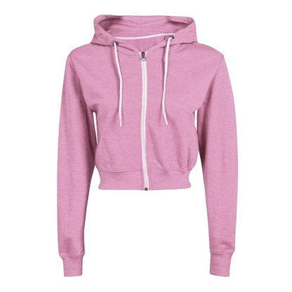 Women Summer Tops Drawstring Hooded Hood floriamart