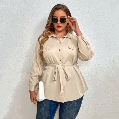 Plus Size Fat Women Blouse Shirt Ladies Tops floriamart