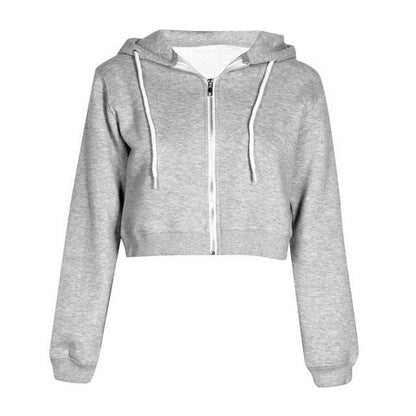 Women Summer Tops Drawstring Hooded Hood floriamart