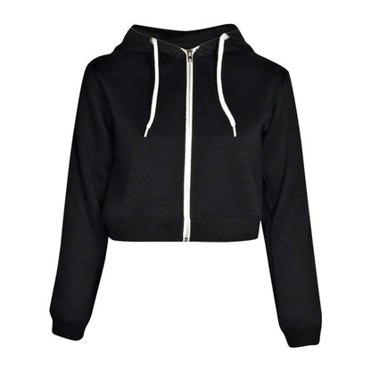 Women Summer Tops Drawstring Hooded Hood floriamart