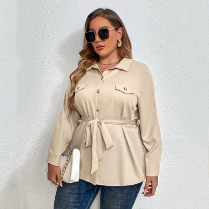 Plus Size Fat Women Blouse Shirt Ladies Tops floriamart