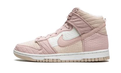 Nike Dunk High Shoes Rusty Pink White Nature Pink Oxford