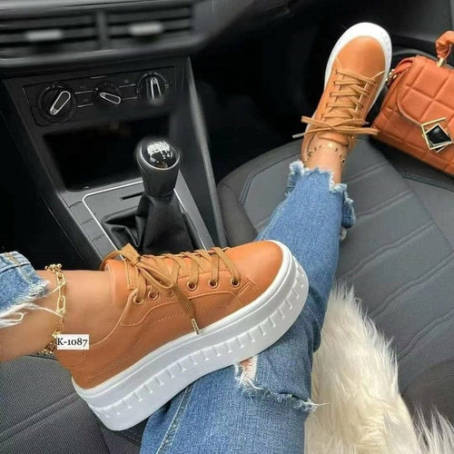 Casual Flat Women's Shoes Beige/Pink/Green/Khaki/Black/White floriamart.shop