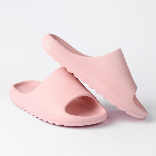 Cloud Pillow Slippers for Women - Pink Shower Shoes for College Dorm floriamart.shop
