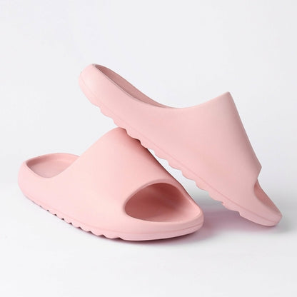 Cloud Pillow Slippers for Women - Pink Shower Shoes for College Dorm floriamart.shop