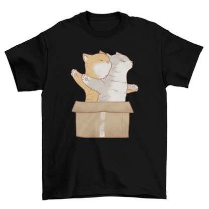 Cats animals in love t-shirt floriamart.shop