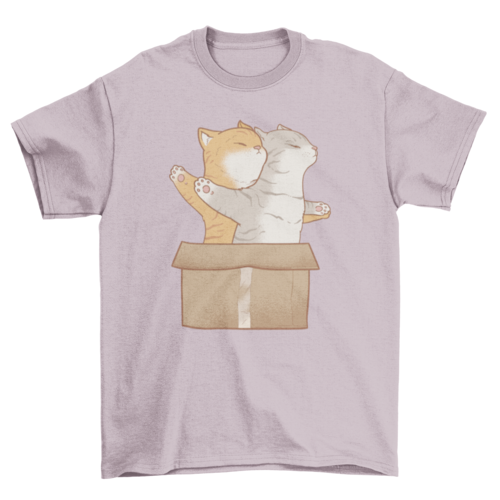 Cats animals in love t-shirt floriamart.shop
