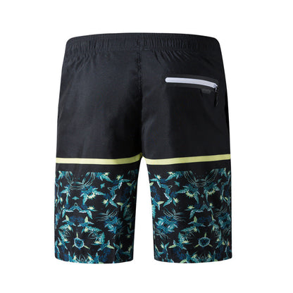 Summer New Casual Shorts Men Printed Beach Shorts floriamart