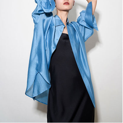 Tencel Sun Protection Cardigan Shirt For Women Outer Tops floriamart