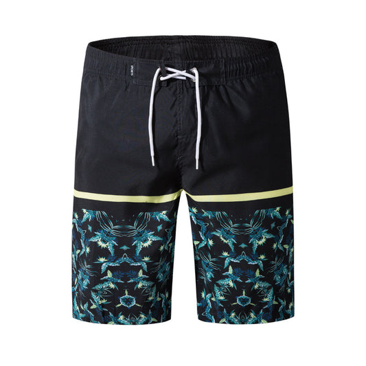 Summer New Casual Shorts Men Printed Beach Shorts