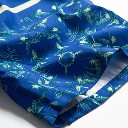 Summer New Casual Shorts Men Printed Beach Shorts floriamart