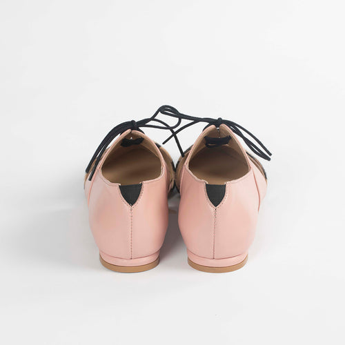 Calf Hair Leather Flat Shoes- Native by Lordess floriamart.shop