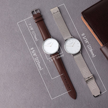 Personalized Mens Watch, Engraved Watch Gift for Boyfriend Husband floriamart.shop