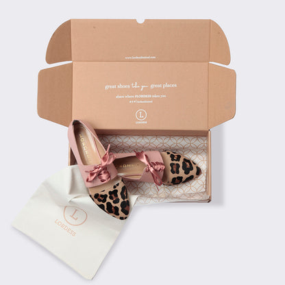 Calf Hair Leather Flat Shoes- Native by Lordess floriamart.shop